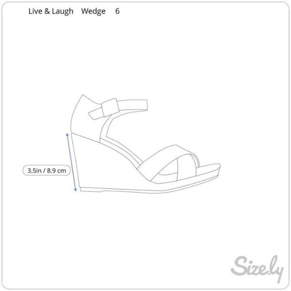Naughty Monkey Love & Laugh Wedge Sandals Size 6 Tan Suede Espadrille 3.5" Heel - Picture 5 of 5
